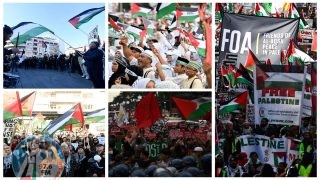 اليوم مسيرات لنصرة غزة في 120 مدينة بـ45 دولة