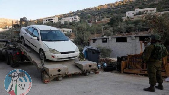 بيت لحم: الاحتلال يفتش منزل أسير سابق ويستولي على مركبة في المنية
