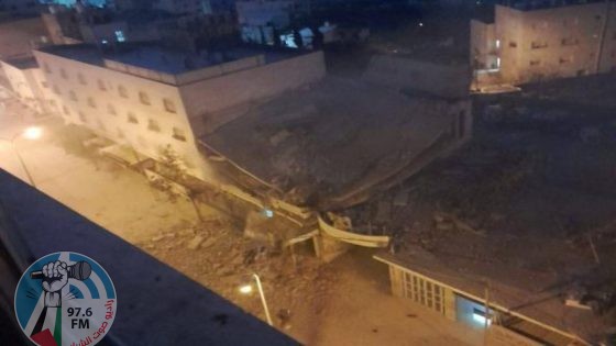 الاحتلال يهدم منزلي الشهيدين القواسمي في مدينة الخليل