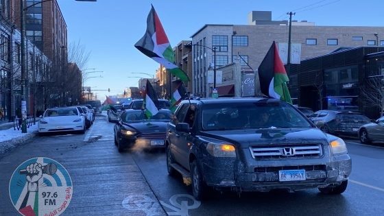 مركبات تجوب شوارع في أميركا تنديدا باستمرار العدوان على غزة