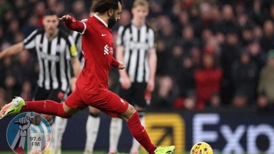 محمد صلاح يكفر عن ذنبه ويقود ليفربول للفوز على نيوكاسل