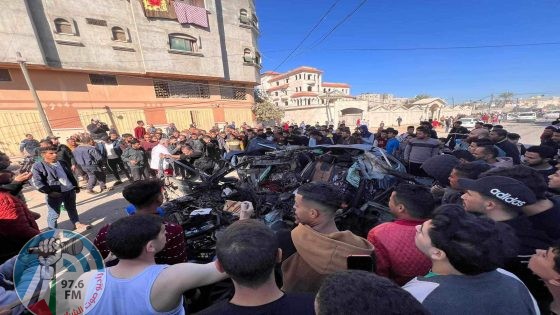 استشهاد صحفيين وإصابة ثالث في قصف لطائرات الاحتلال غرب خان يونس