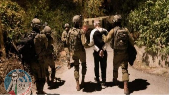 قوات الاحتلال تعتقل شابين من حوسان