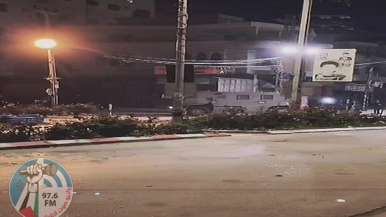 قوات الاحتلال تقتحم مدينة طولكرم ومخيم نور شمس