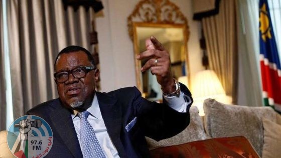 وفاة رئيس ناميبيا هاجي جينغوب