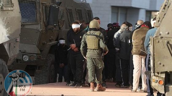 الاحتلال يعتقل ستة مواطنين من بدو شمال غرب القدس