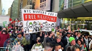 نيويورك: 30 ألف متظاهر في مسيرة ضخمة ضد تواصل العدوان الإسرائيلي على غزة