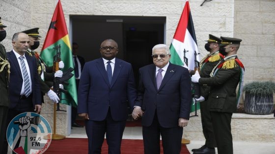 الرئيس يستقبل رئيس جمهورية غينيا بيساو