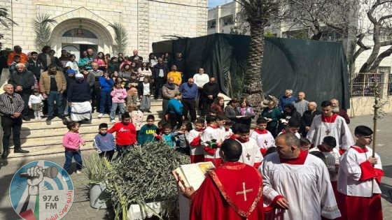 الاحتلال يحرم آلاف المواطنين المسيحيين من الوصول إلى القدس في أحد الشعانين