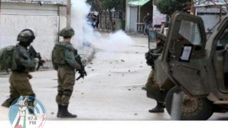 إصابة شاب برصاص الاحتلال خلال مواجهات في قرية كفر عين