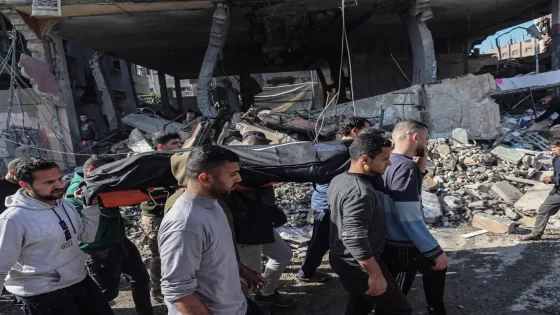 5 شهداء في قصف للاحتلال على خان يونس ودير البلح