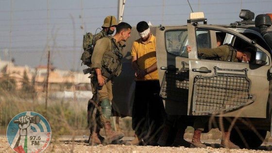 الاحتلال يعتقل شابين من حوسان غرب بيت لحم