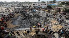 شهداء وجرحى في قصف الاحتلال المتواصل على قطاع غزة في اليوم الـ188 للعدوان