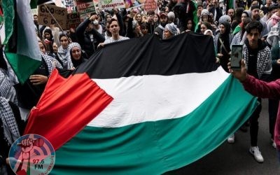 اعتقالات بجامعة نيويورك خلال مظاهرة مساندة للفلسطينيين