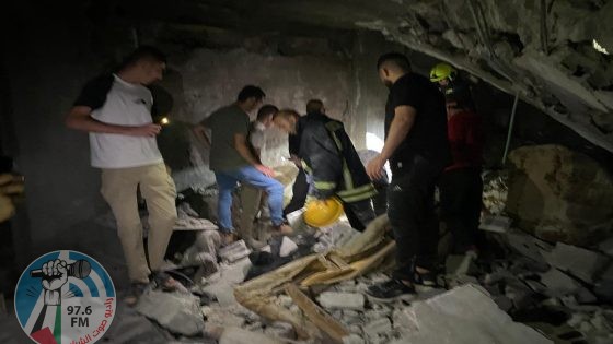 شهيد ومصابون في قصف طيران الاحتلال منزلا بمخيم جنين