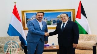 الخالدي يُطلع نائب رئيس وزراء لوكسمبورغ على آخر المستجدات
