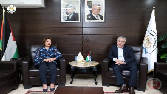 قائد جهاز الضابطة الجمركية يستقبل رئيسة سلطة جودة البيئة
