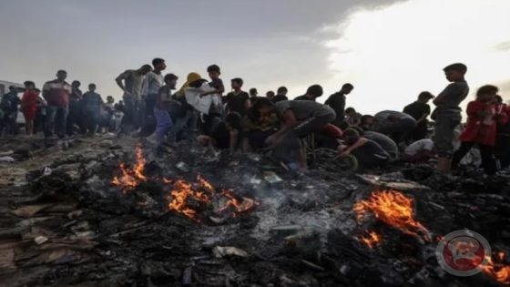 الدفاع المدني بغزة: أغلب شهداء مجزرة مواصي رفح أطفال ونساء