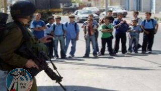 جيش الاحتلال يحتجز أربعة طلاب من صرة غرب نابلس