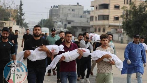 أربعة شهداء في قصف للاحتلال غرب مدينة رفح