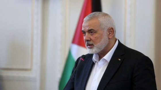 هنية: نرفض أي تسوية تستبعد “حماس” بعد الحرب
