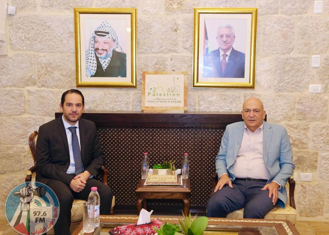 فلسطين وفرنسا تبحثان سبل التعاون الثنائي المشترك في مجال حفظ التراث الثقافي