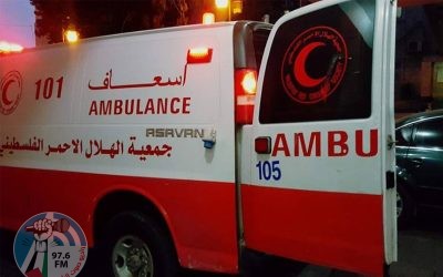 الهلال الأحمر: إعادة تفعيل خدمات الإسعاف والطوارىء في مدينة غزة