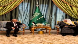 وزير النقل والمواصلات يلتقي وزير النقل السعودي
