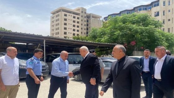وزير الداخلية يتفقد محافظة جنين