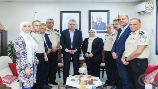 قائد جهاز الضابطة الجمركية يلتقي رئيس ديوان الرقابة المالية والإدارية