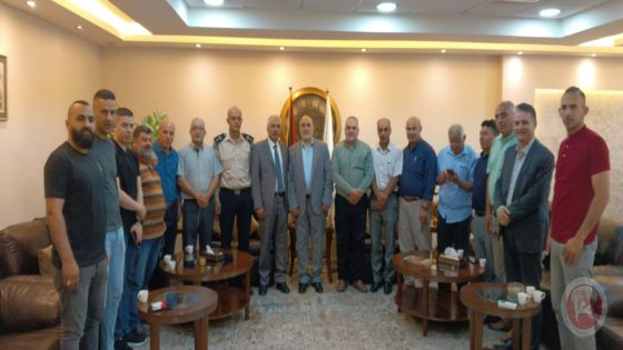 وفد من التوجيه السياسي والوطني يزور جامعة البوليتكنك