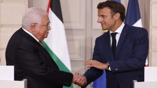 ماكرون: مستعدون للاعتراف بدولة فلسطين في الوقت المناسب