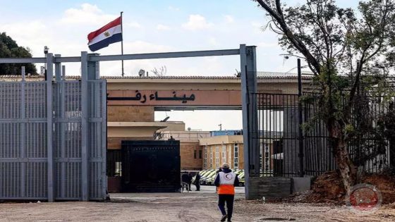 السلطة ستتولى ادارته..وفد أمريكي يبحث في القاهرة إعادة فتح معبر رفح