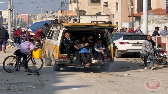الأونروا: النازحون بغزة أجبروا على الفرار 6 مرات