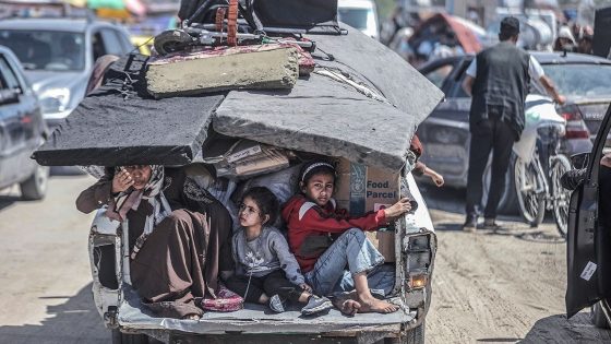 الاونروا: 450 الف نزحوا قسراً” من رفح