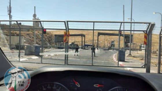 الاحتلال يغلق حاجز الكونتينر العسكري شمال شرق بيت لحم