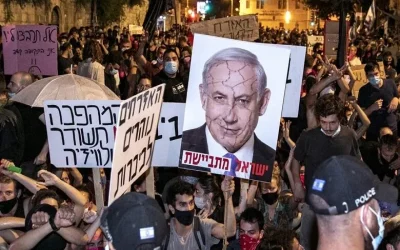 تجدد الاحتجاجات ضد حكومة نتنياهو في تل أبيب