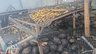 الاحتلال يتسبب في حريق هائل في حسبة ومجمع البيرة التجاري