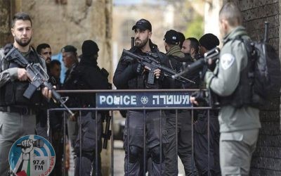 الاحتلال يعتقل فتاة ويشدد اجراءاته العسكرية في البلدة القديمة من القدس