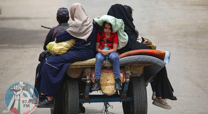 الأونروا: نحو 300 ألف شخص فروا من رفح
