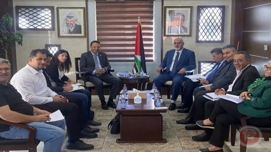 الزراعة والاتحاد الاوروبي يبحاث افاق التعاون المشترك واغاثة غزة