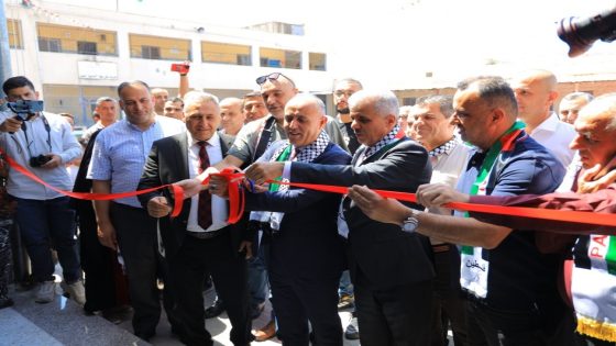 “التربية” تفتتح مدرسة حمزة العجاوي في قباطية