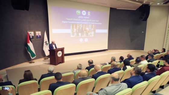 اطلاق فعالية “اطار العمل للتحول الرقمي” في الجامعة العربية الامريكية