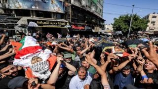 أهالي جنين يشيّعون جثامين 6 شهداء