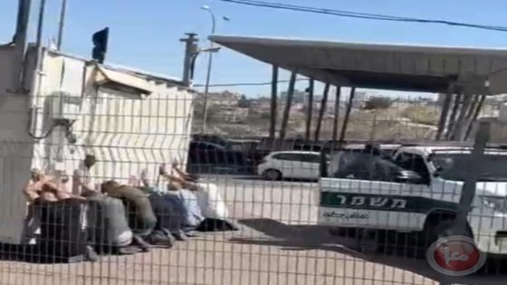 اعتقال 41 فلسطينيا عند حاجز زعيم- تنكيل واحتجاز تحت اشعة الشمس