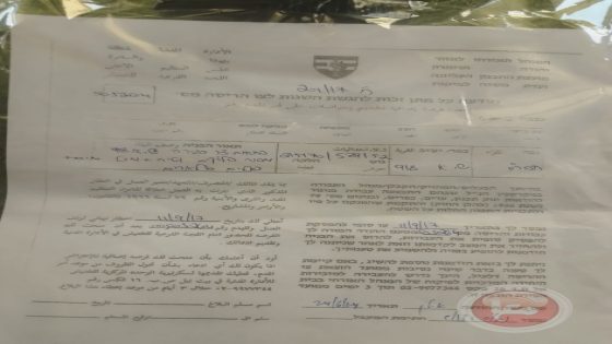 الاحتلال يخطر بهدم 8 مساكن في مسافر يطا