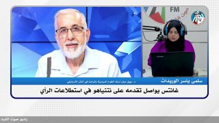الملف السياسي – غانتس يواصل تقدمه على نتنياهو في استطلاعات الرأي