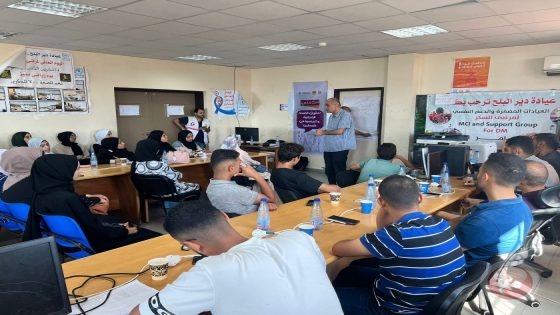 جمعية الإغاثة الطبية الفلسطينية تنفذ ورشة عمل حول “التأقلم والتعايش في ظل الحرب على قطاع غزة”