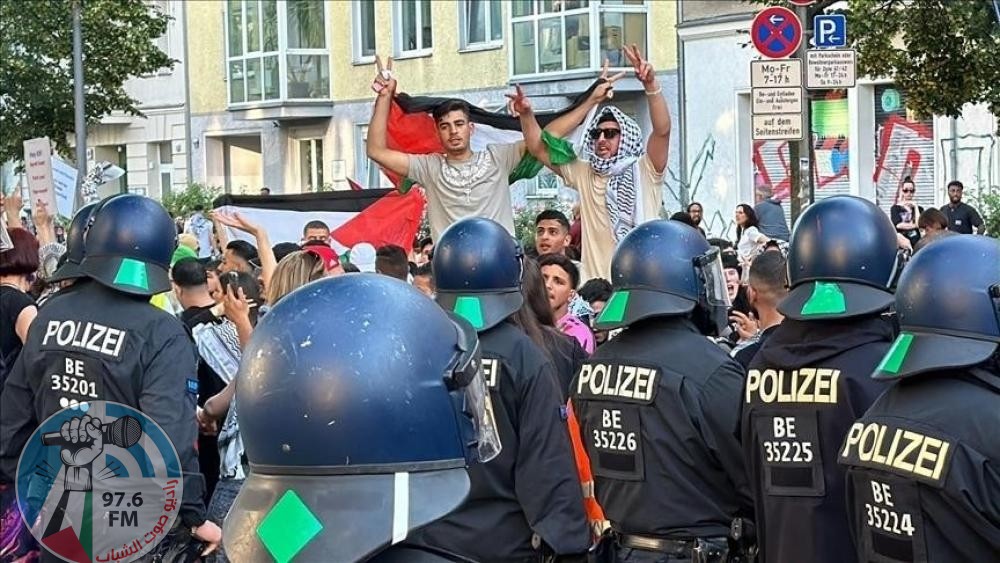 الشرطة الألمانية تقمع مسيرة مناصرة لفلسطين ومناهضة للعدوان على غزة