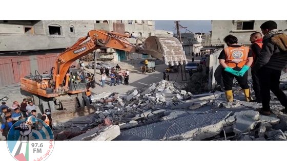 انتشال جثامين 50 شهيدا من مخيم جباليا